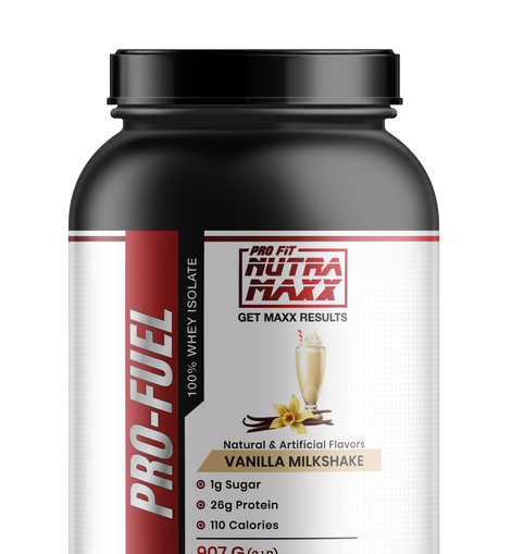 PRO-FUEL (100% Whey Isolate vanilla milkshake protein powder)